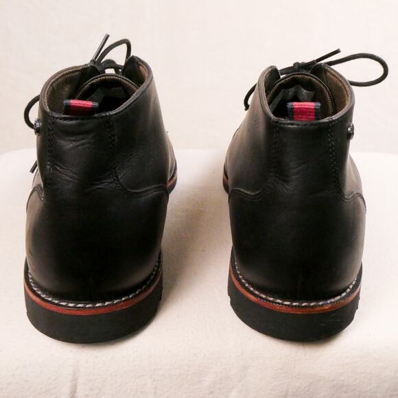 Timberland MirrorFit Richdale Chukka Boots Sz 13 Black Leather 4 Eye Dress Shoes main image 6